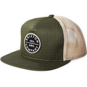 Men's white100% Cotton Mesh Hat
